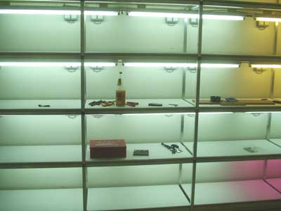 Gestell ohne Aquarien